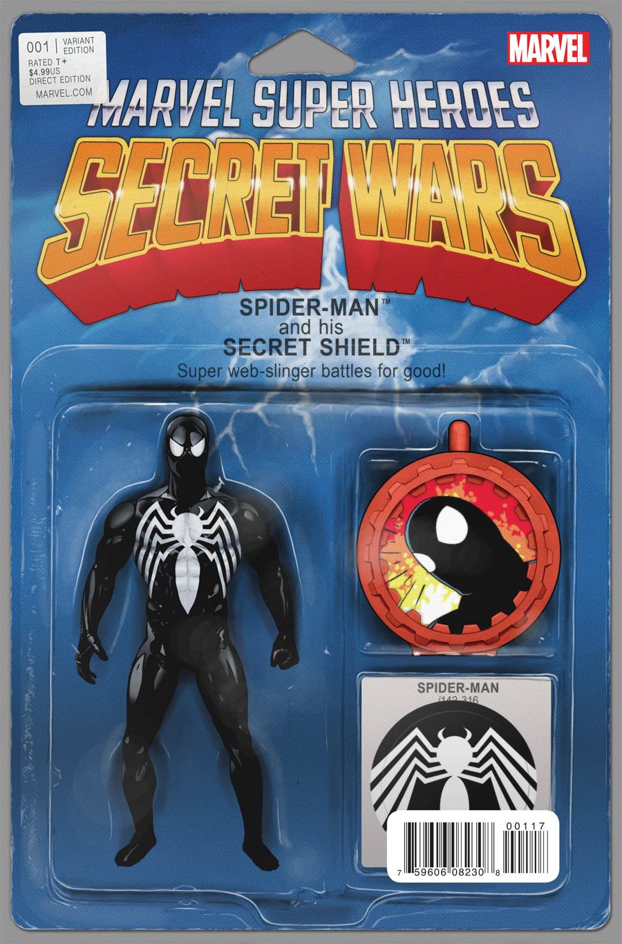 Secret Wars #1 Cover H Variant John Tyler Christopher Action Figure Cover