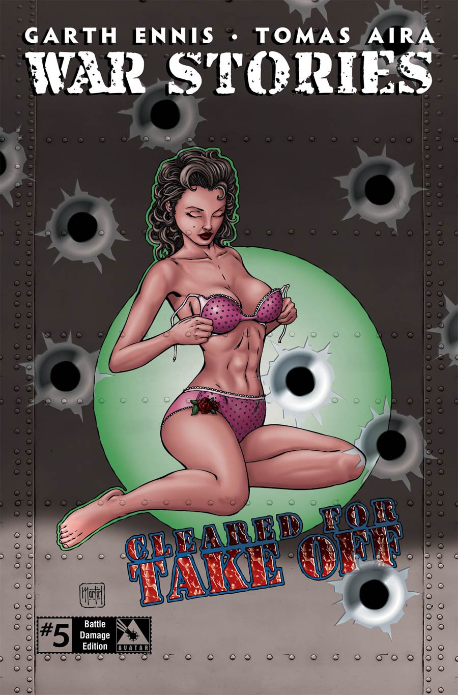 War Stories #5 Cover D Incentive Battle Damage Cover