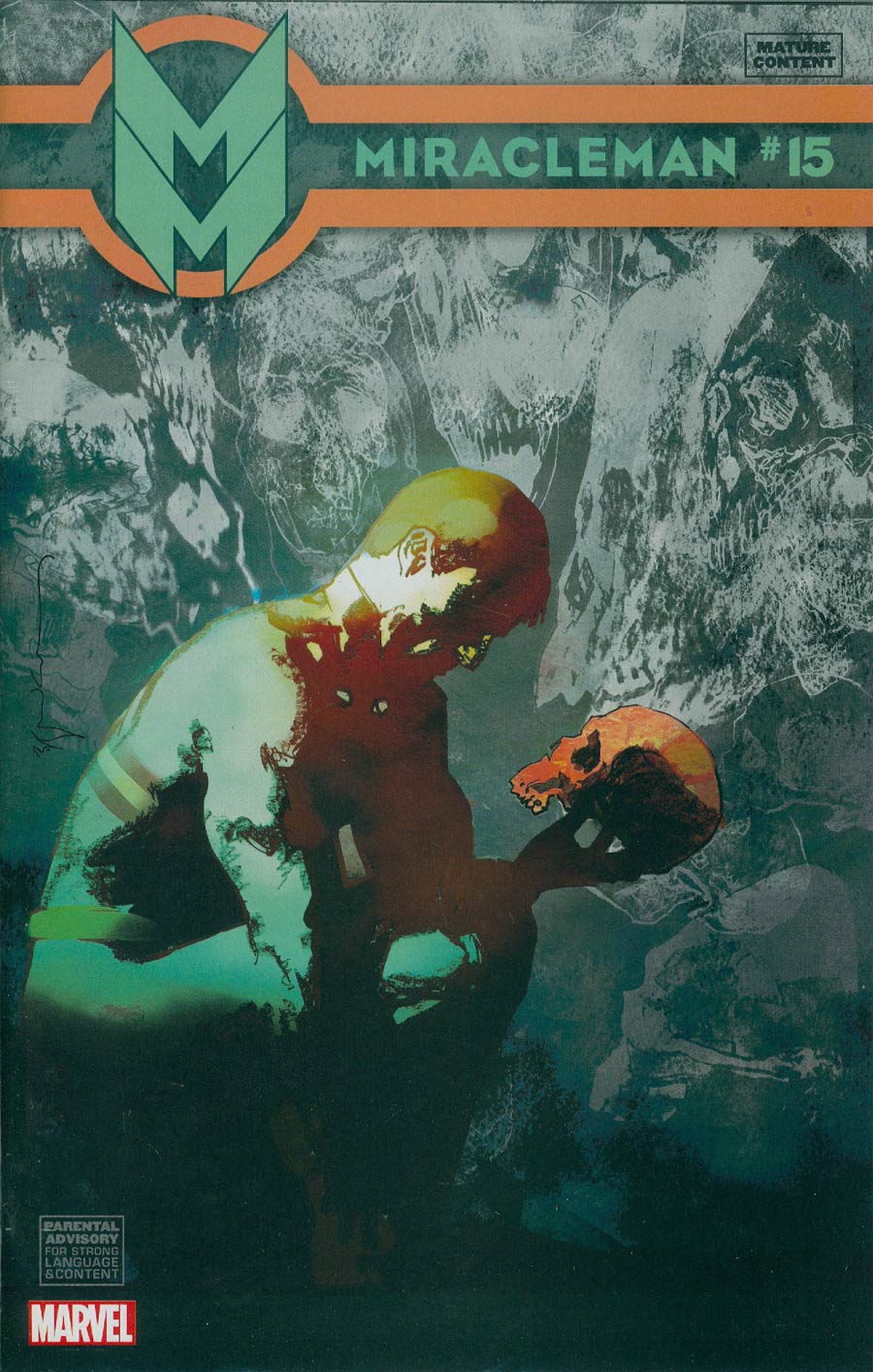 Miracleman (Marvel) #15 Cover F Variant Bill Sienkiewicz Cover Without Polybag