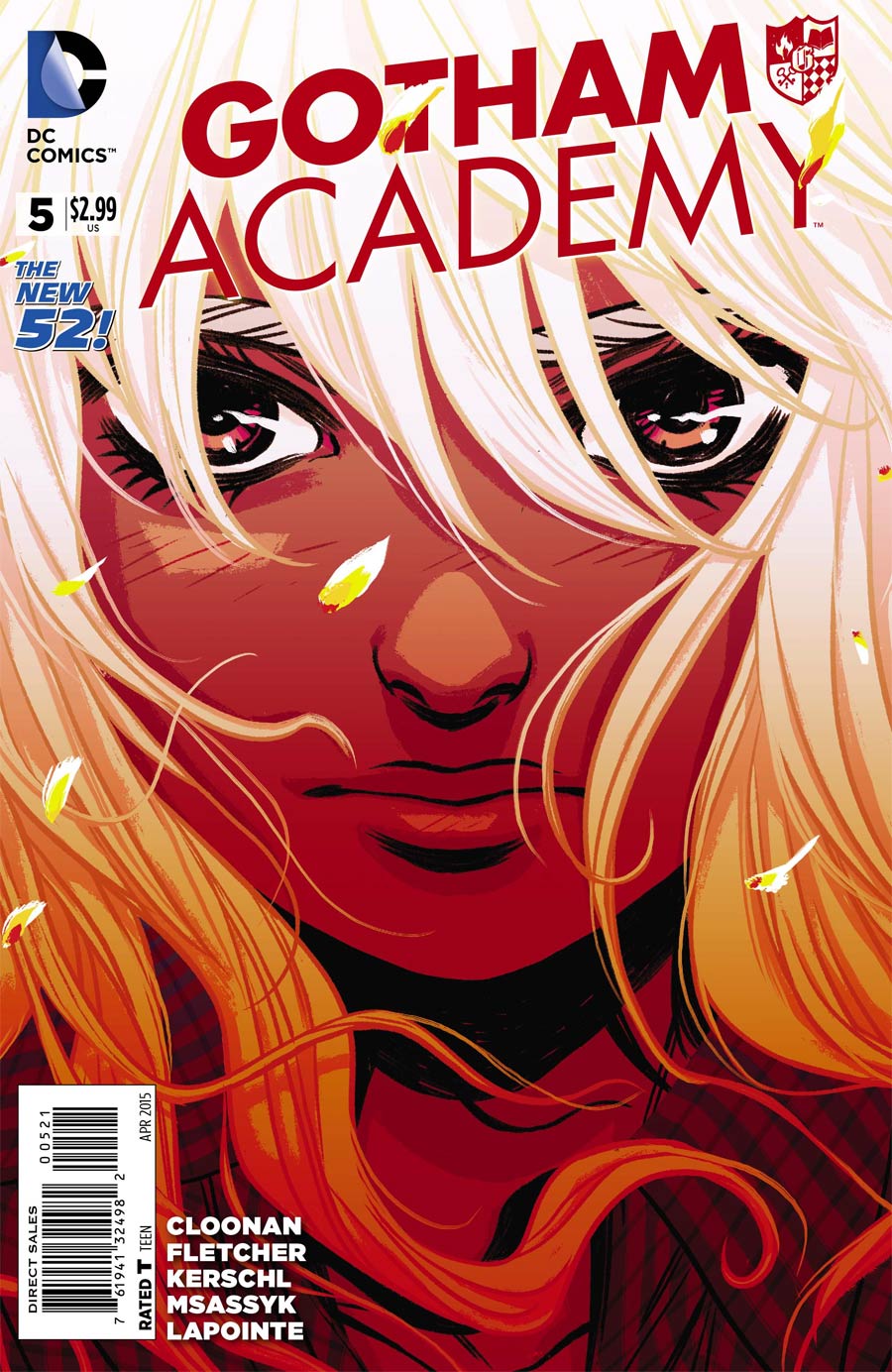 Gotham Academy #5 Cover B Incentive Becky Cloonan Variant Cover