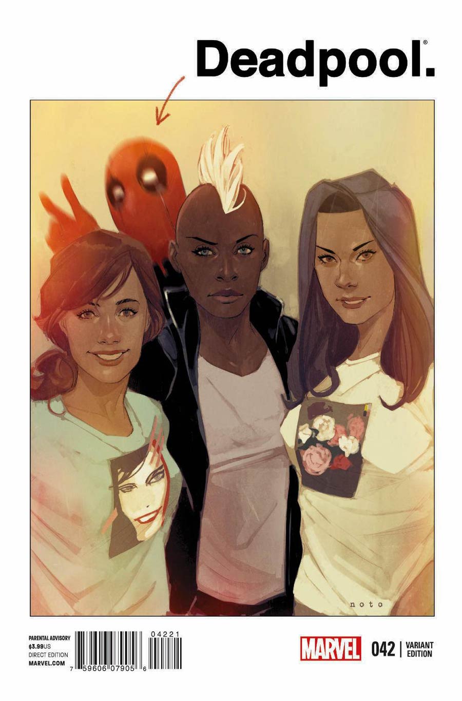 Deadpool Vol 4 #42 Cover B Variant Phil Noto Cover