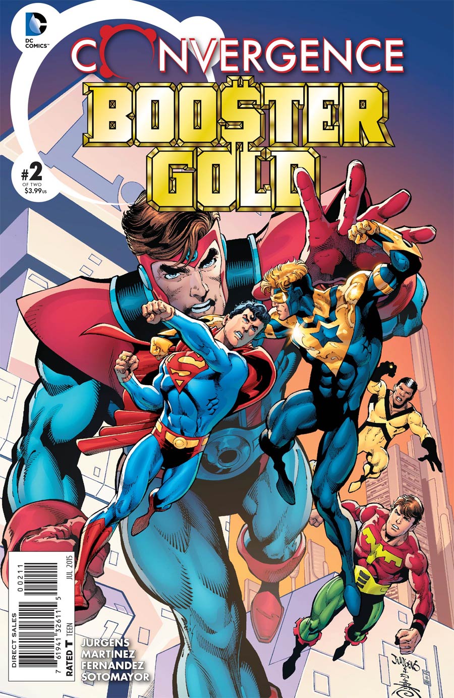 Convergence Booster Gold 2 Cover A Regular Dan Jurgens Cover