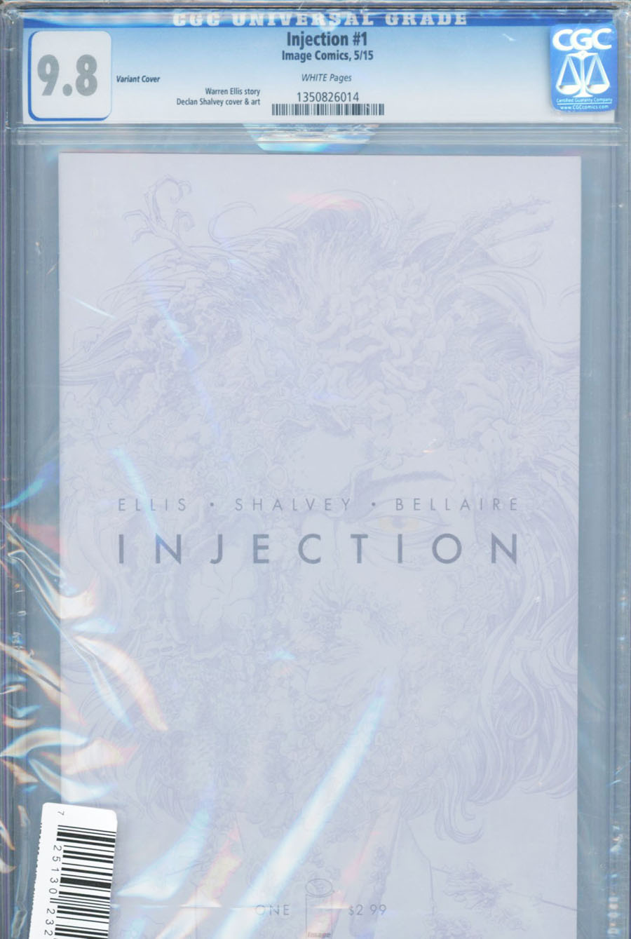 Injection #1 Cover C DF CGC Graded