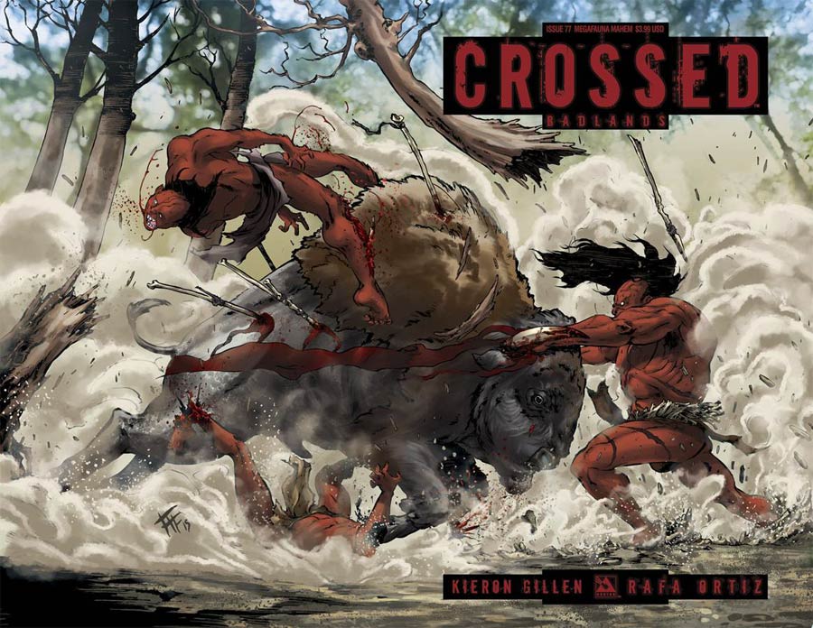 Crossed Badlands #77 Cover E Megafauna Mayhem Cover