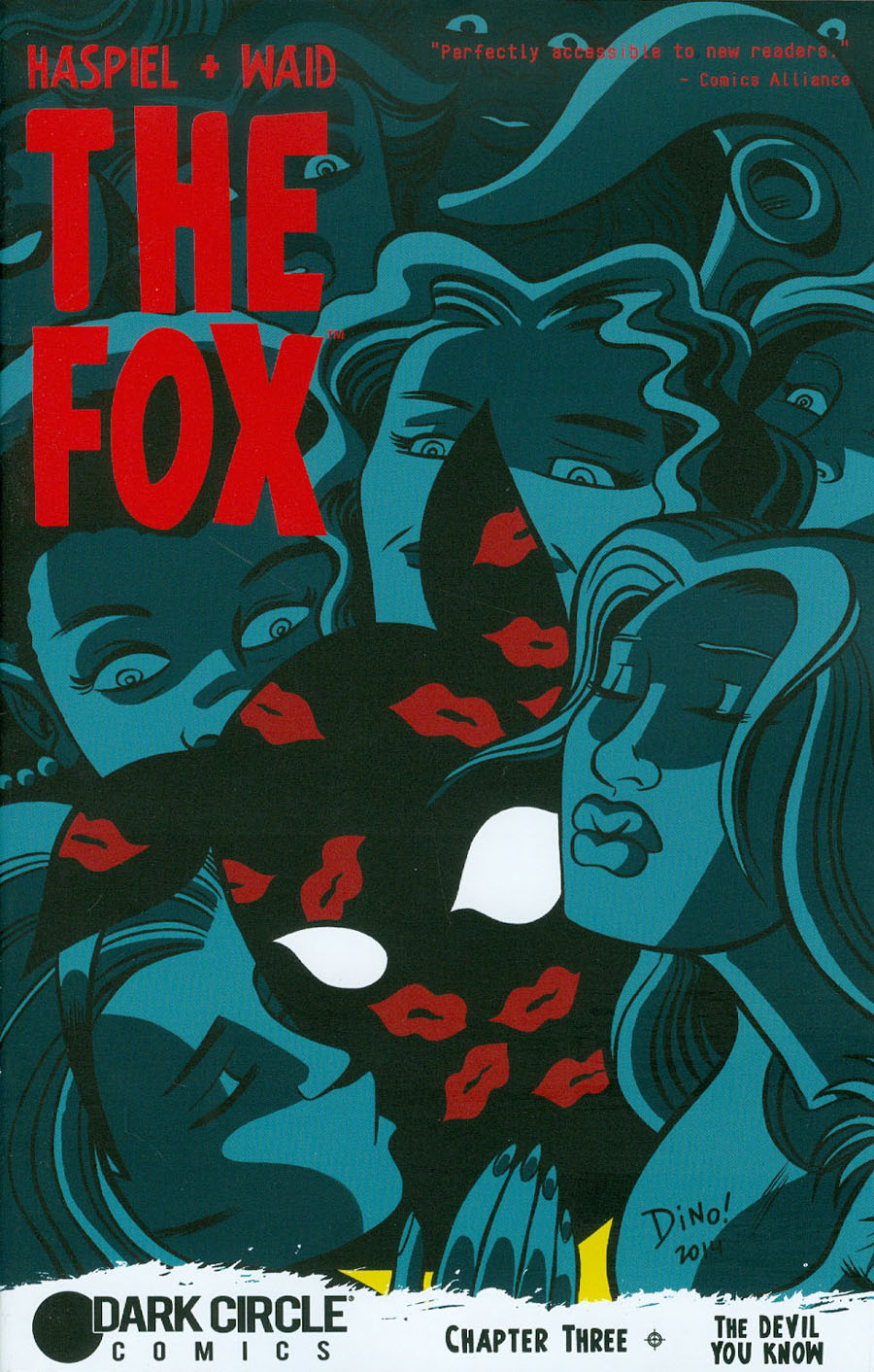 Fox Vol 2 #3 Cover A Regular Dean Haspiel Cover