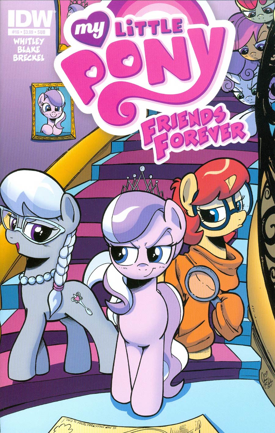 My Little Pony Friends Forever #16 Cover B Variant Jenn Blake Subscription Cover