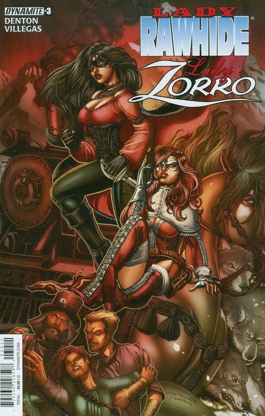 Lady Rawhide Lady Zorro #3 Cover A Regular Joyce Chin Cover