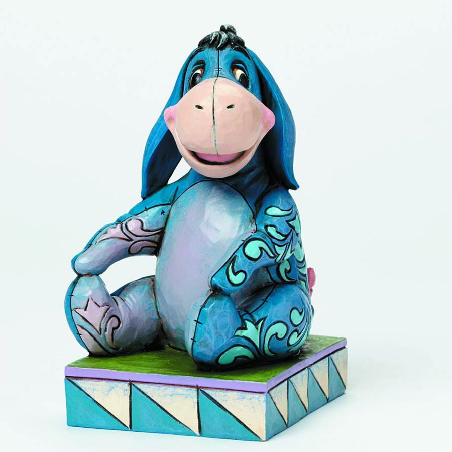 Disney Traditions Winnie The Pooh Figurine - Eeyore Thanks For Noticin Me