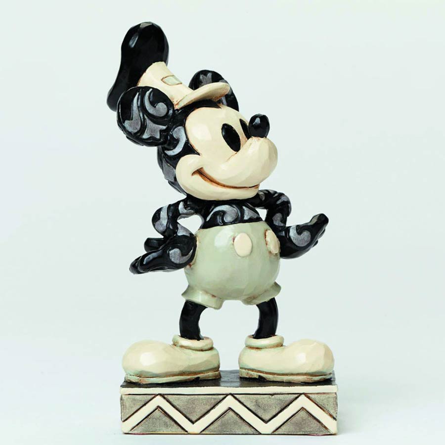 steamboat willie bronze statue