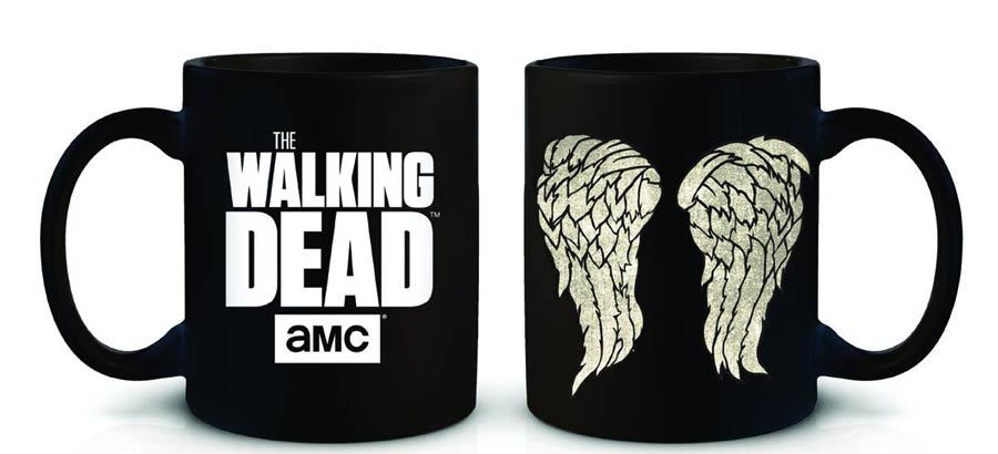 Walking Dead Daryl Wings Heat Change Coffee Mug