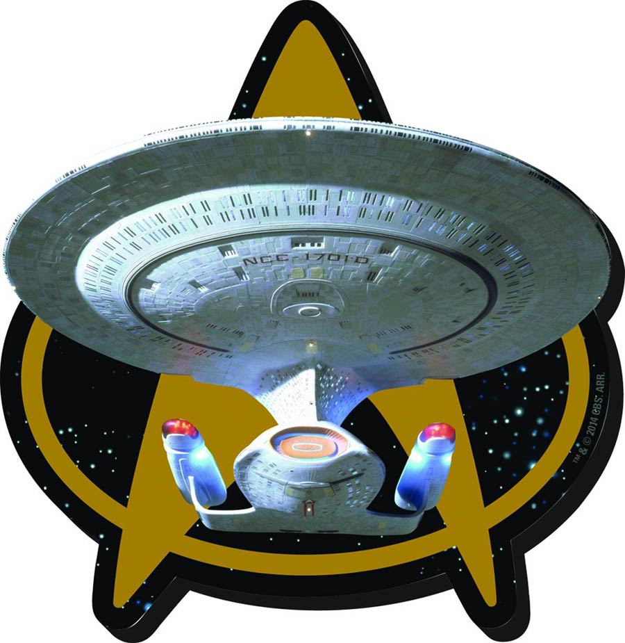 Star Trek The Next Generation Magnet - USS Enterprise-D