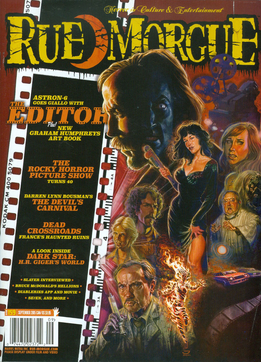 Rue Morgue Magazine #159 Sep 2015