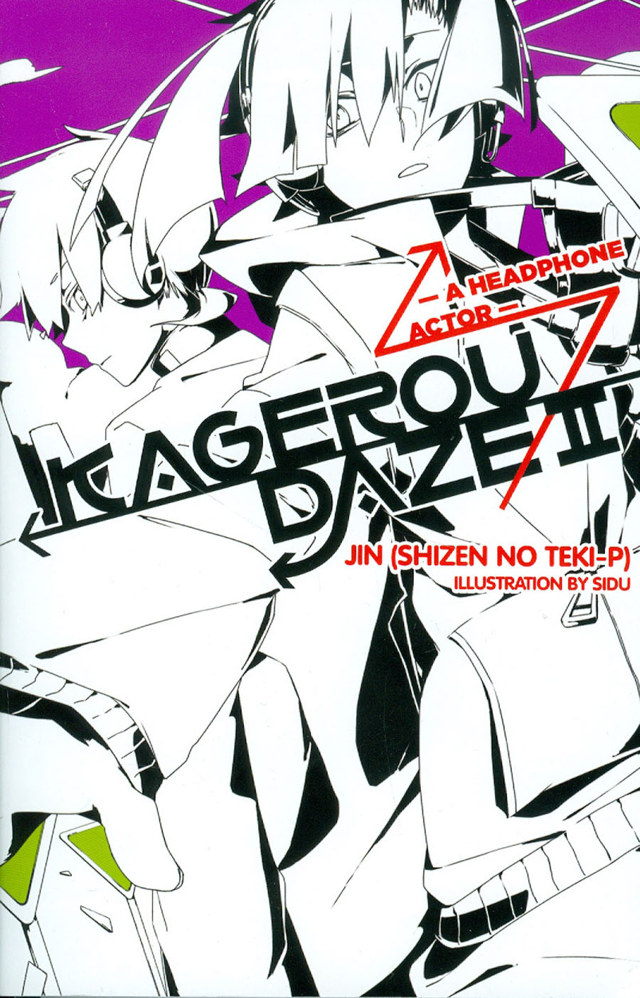 Kagerou Daze Novel Vol 2 Headphone Actor