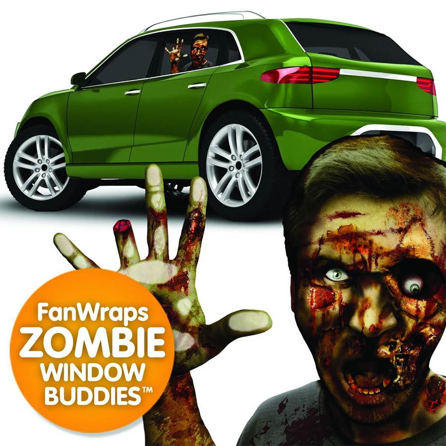 Zombie Window Buddies Decal Set - Gory Gary