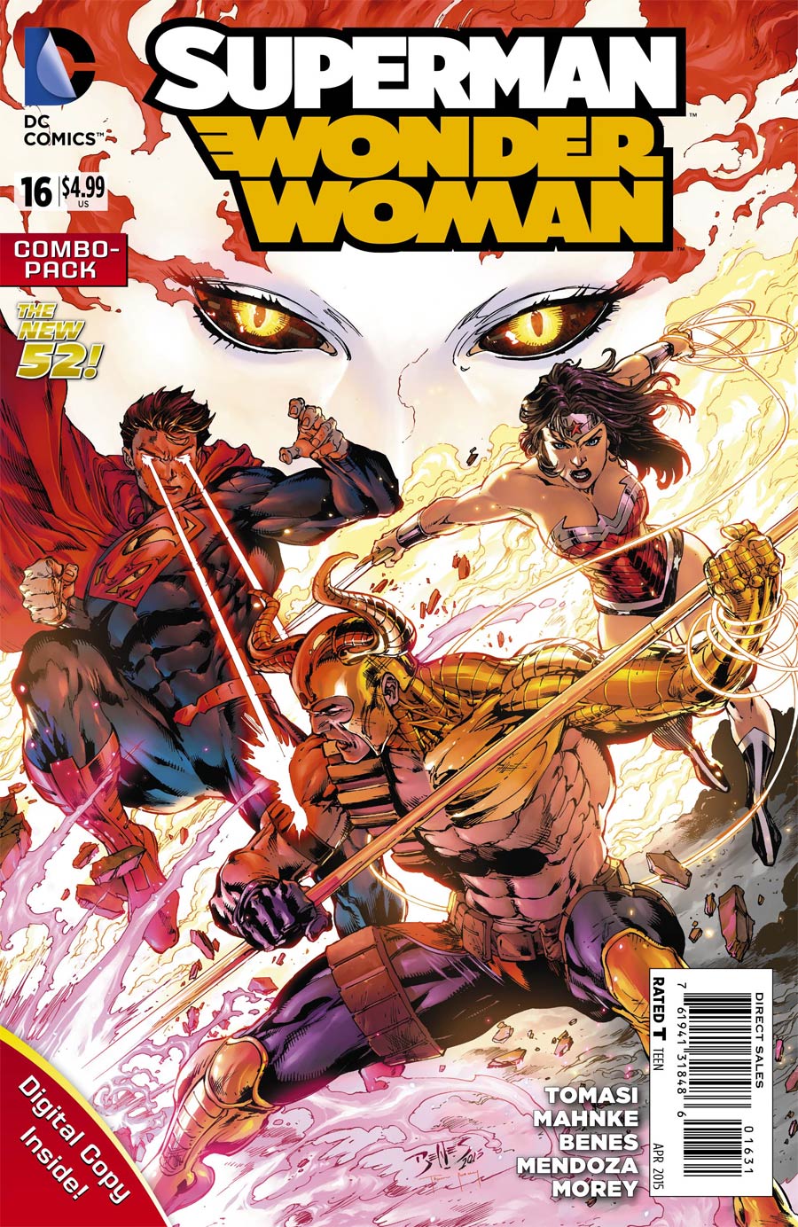 Superman Wonder Woman #16 Cover D Combo Pack Without Polybag