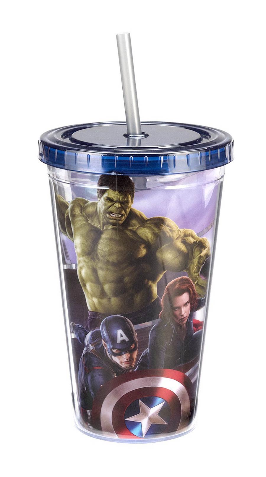 Marvel Comics 18-Ounce Acrylic Travel Cup - Avengers Age Of Ultron