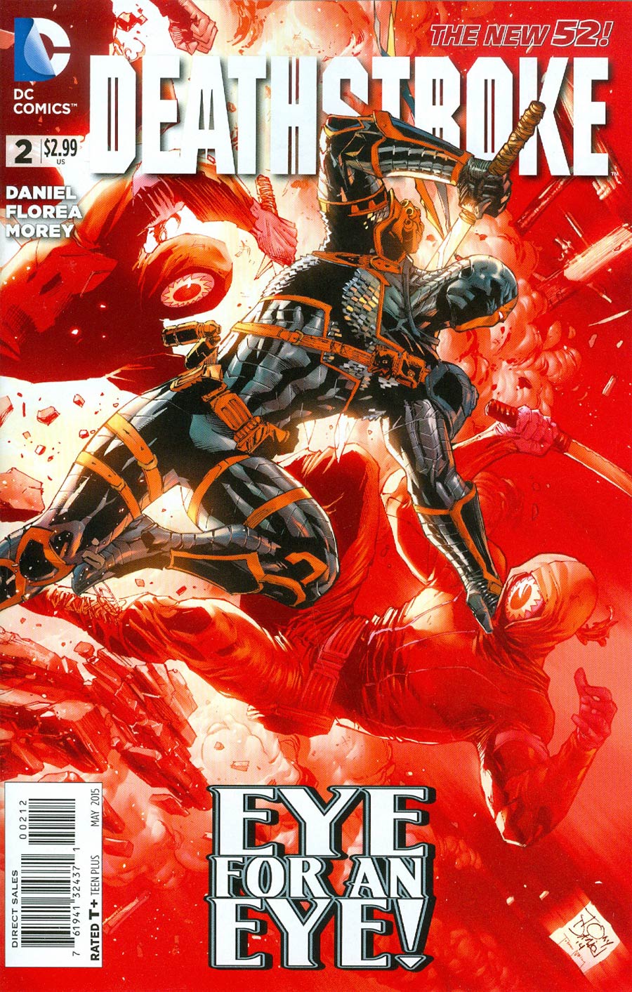 Deathstroke Vol 3 #2 Cover C 2nd Ptg Tony S. Daniel Variant Cover