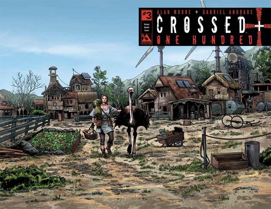 Crossed Plus 100 #3 Cover I Incentive Design Sketch Cover