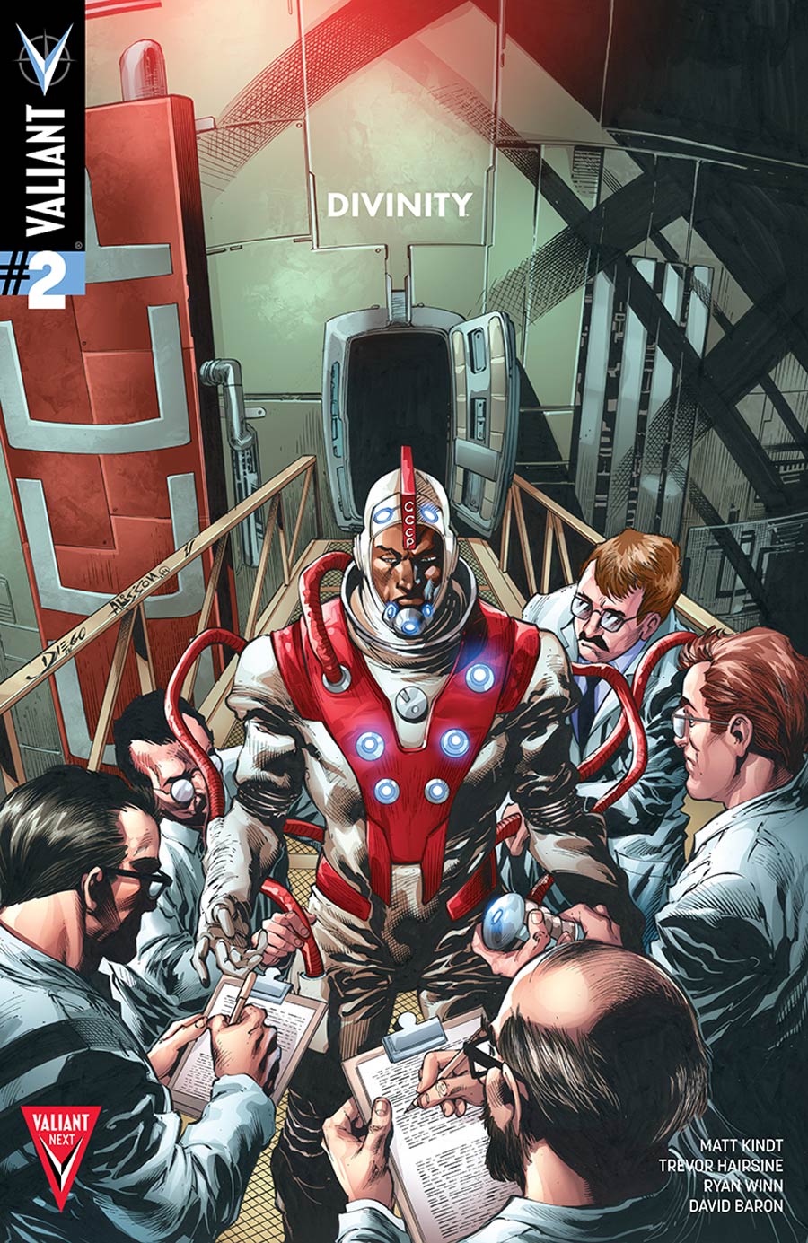 Divinity #2 Cover D Incentive Diego Bernard Variant Cover