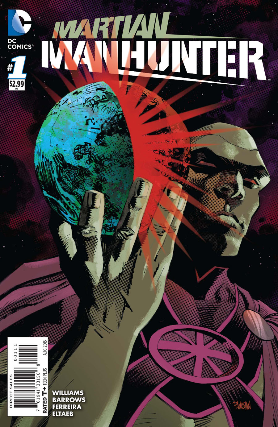 Martian Manhunter Vol 4 #1 Cover A Regular Eddy Barrows & Eber Ferreira Cover