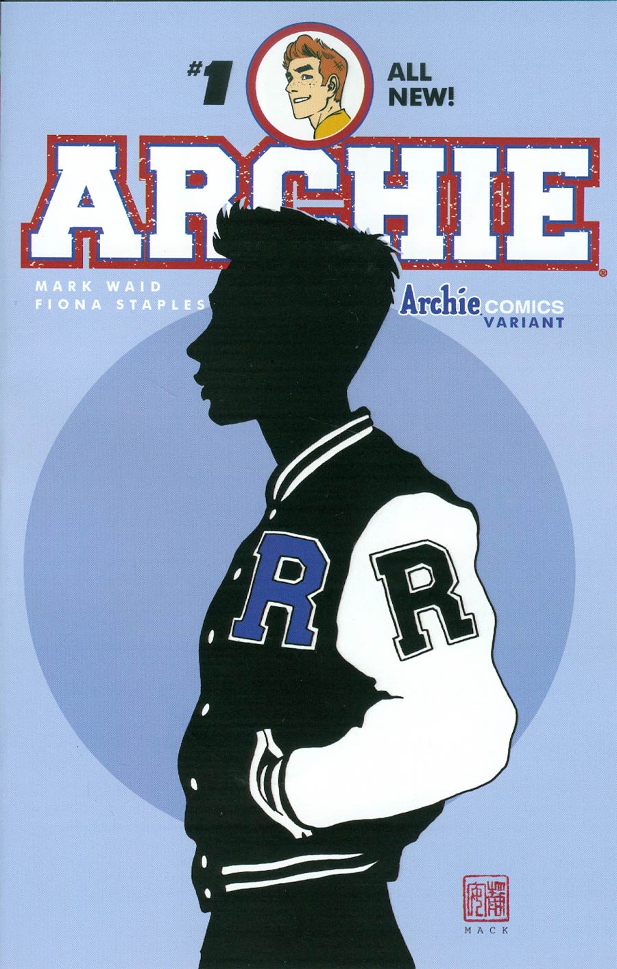 Archie Vol 2 #1 Cover N Variant David Mack Cover