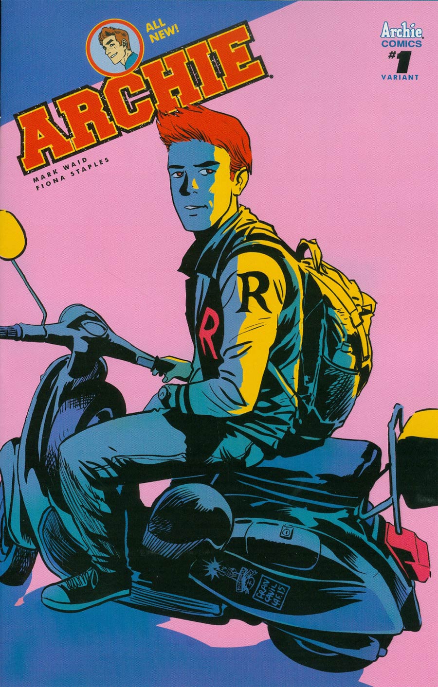 Archie Vol 2 #1 Cover H Variant Francesco Francavilla Cover