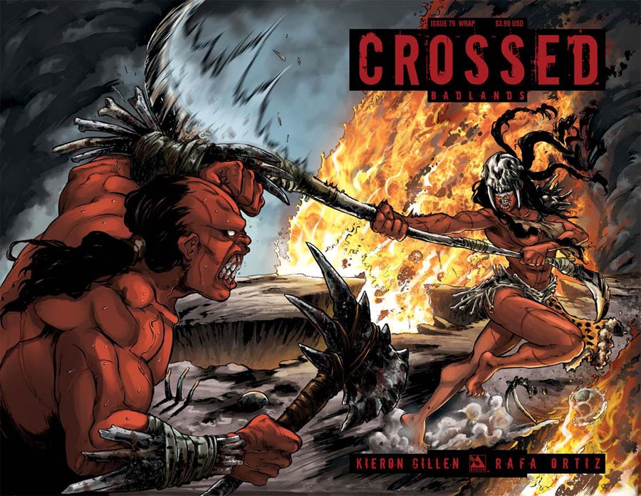 Crossed Badlands #79 Cover D Wraparound Cover