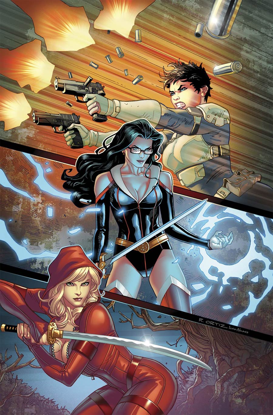 Grimm Fairy Tales Presents Realm War #12 Cover A Richard Ortiz (Age Of Darkness Tie-In)