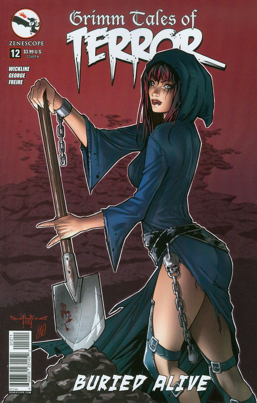 Grimm Fairy Tales Presents Grimm Tales Of Terror #12 Cover A Pasquale Qualano