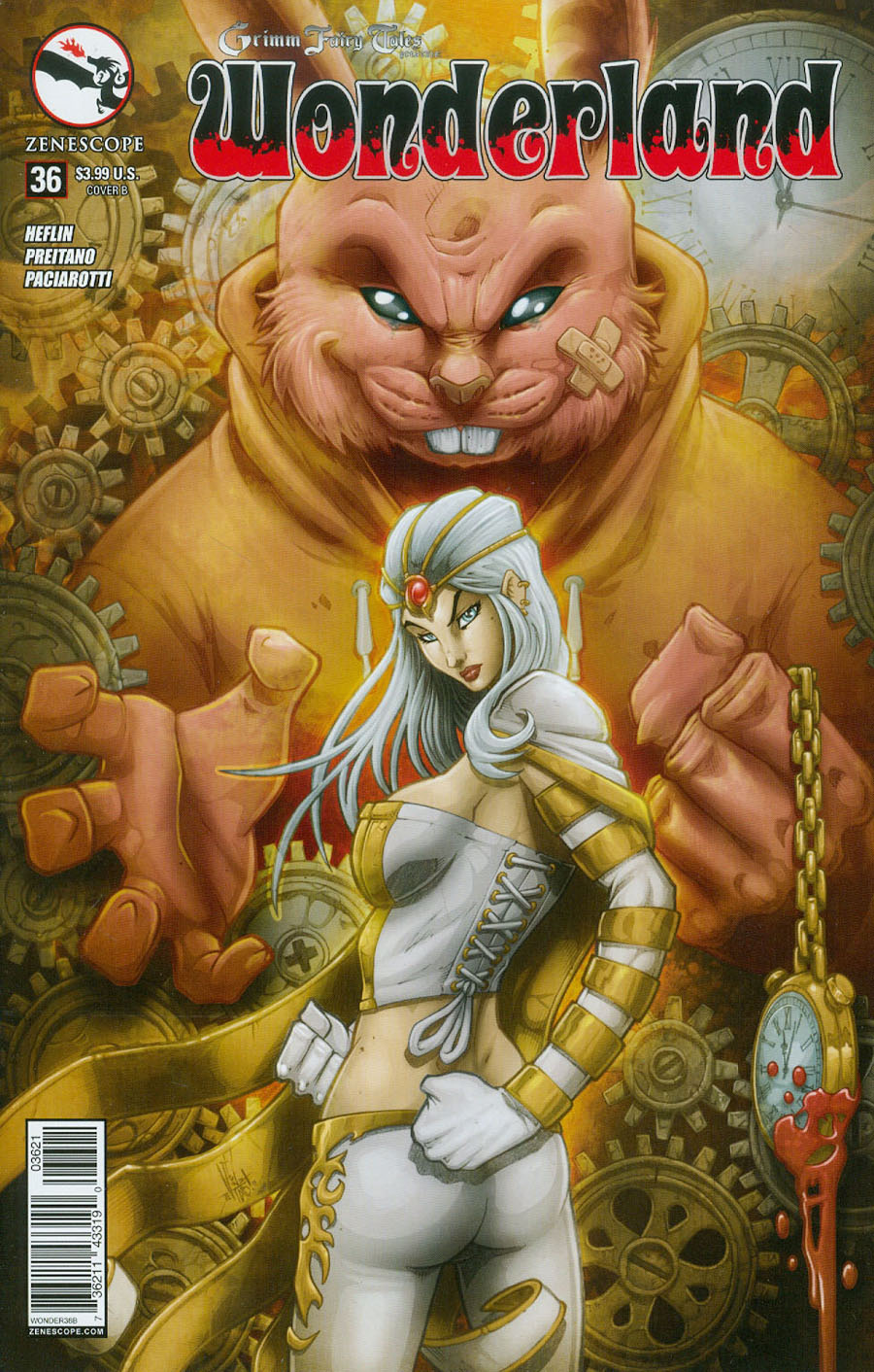 Grimm Fairy Tales Presents Wonderland Vol 2 #36 Cover B Vinz El Tabanas