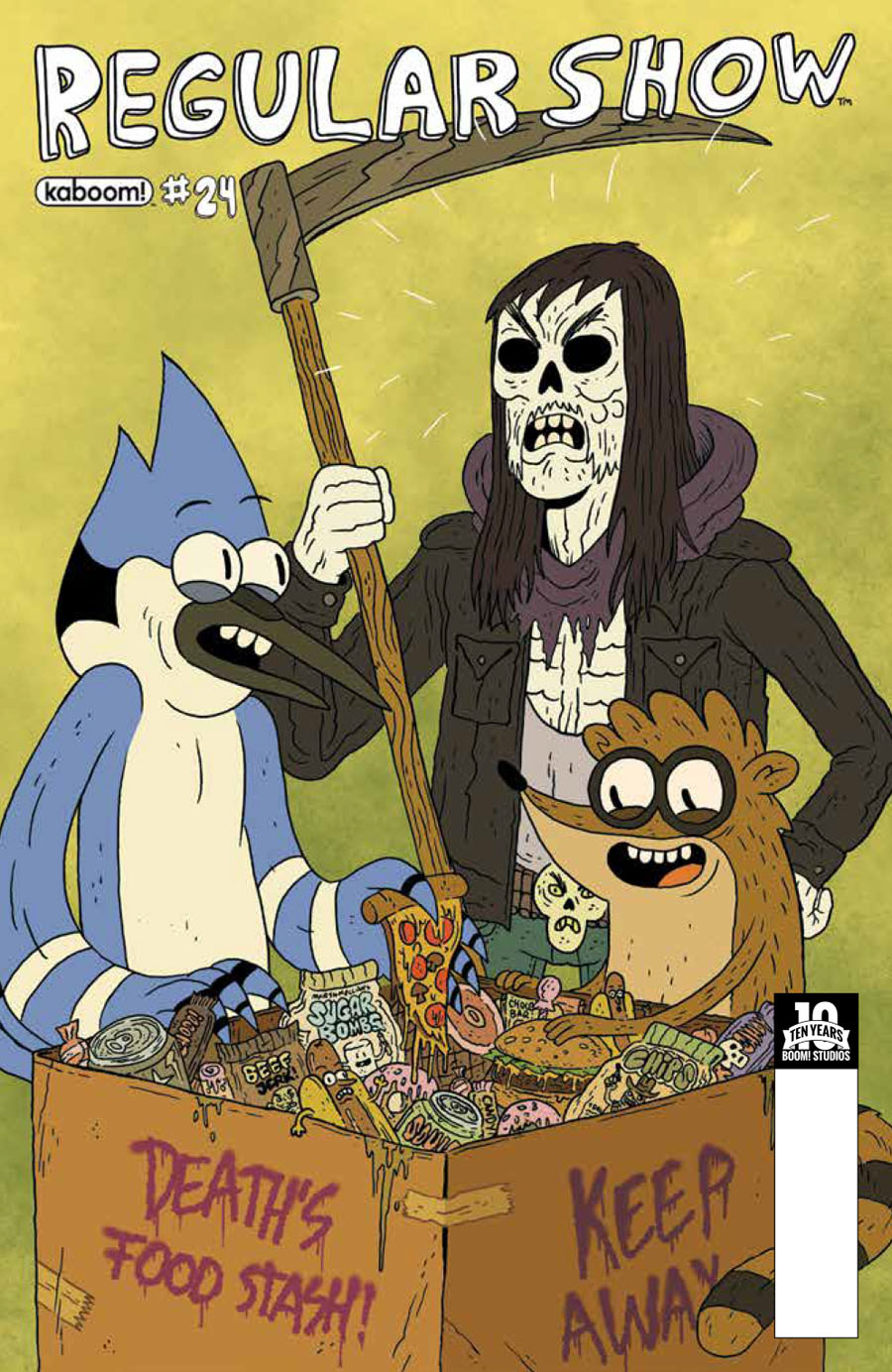 Regular Show #24 Cover A Regular Ze Burnay Cover