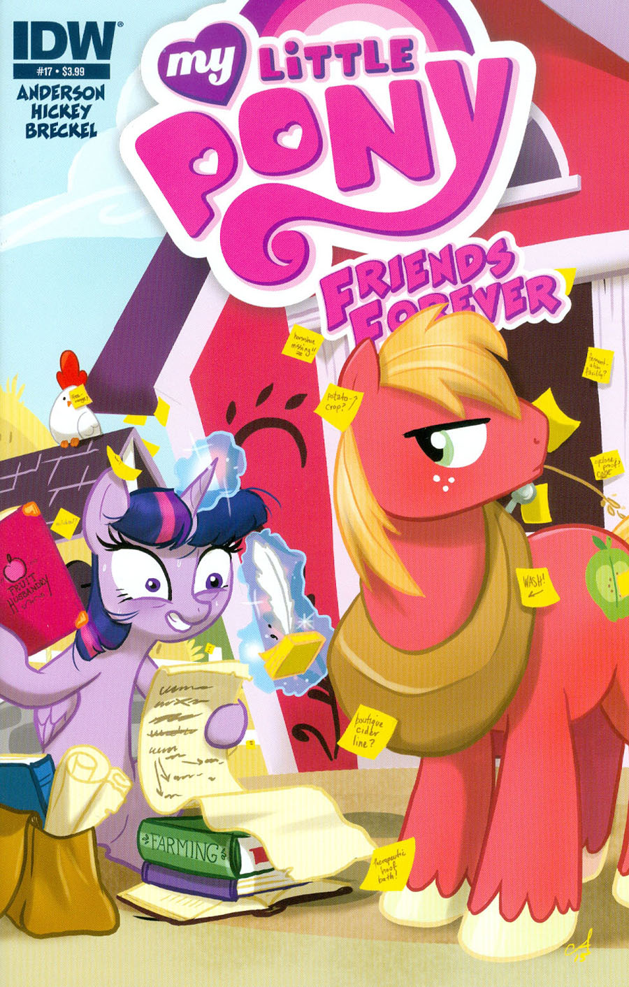 My Little Pony Friends Forever #17 Cover A Regular Amy Mebberson Cover