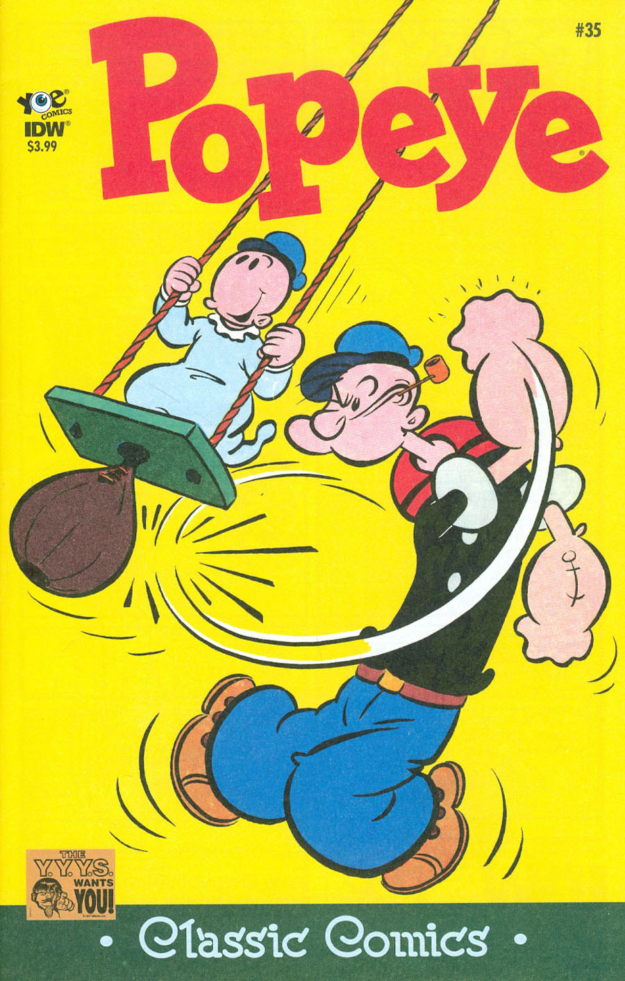 Classic Popeye #35 Cover A Regular Bud Sagendorf Cover