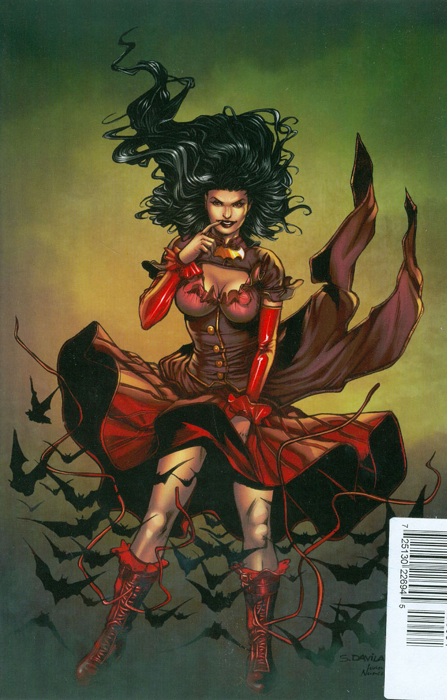 Legenderry Vampirella #5 Cover C Rare Sergio Fernandez Davila Virgin Cover