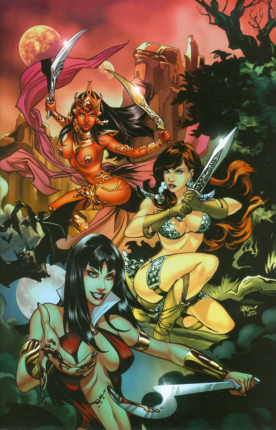 Swords Of Sorrow #1 Cover R Rare Emanuela Lupacchino Virgin Cover