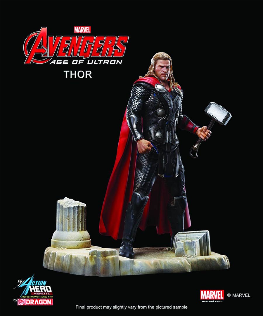 Avengers Age Of Ultron Thor Action Hero Vignette Action Figure