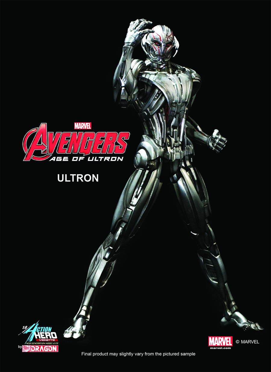 Avengers Age Of Ultron Ultron Multi-Pose Action Hero Vignette Action Figure