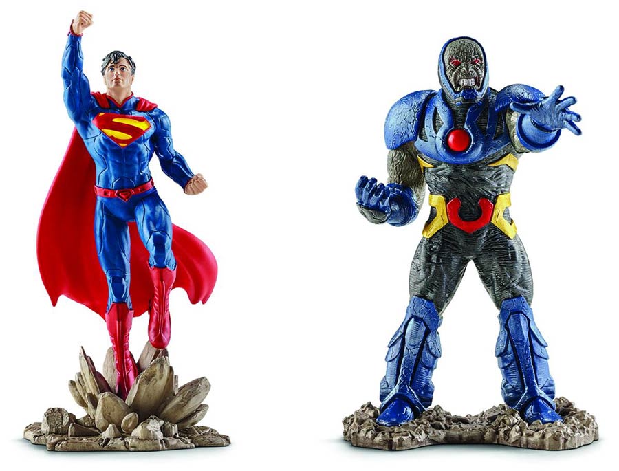 DC Heroes PVC Figurine 2-Pack - Superman vs Darkseid