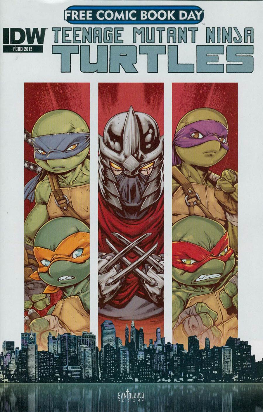 FCBD 2015 Teenage Mutant Ninja Turtles Prelude To Vengeance