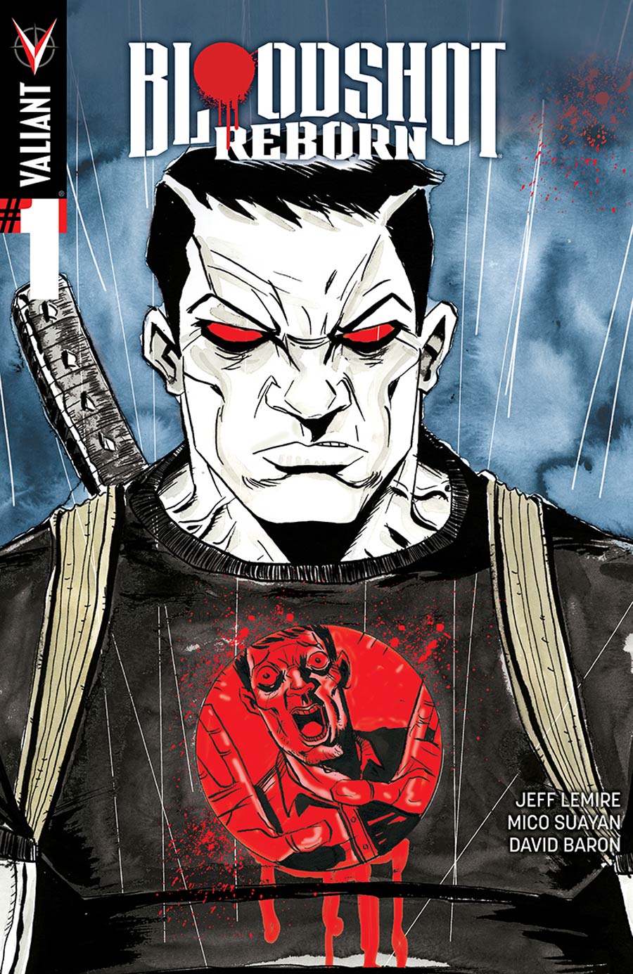 Bloodshot Reborn #1 Cover G Incentive Jeff Lemire Variant Cover