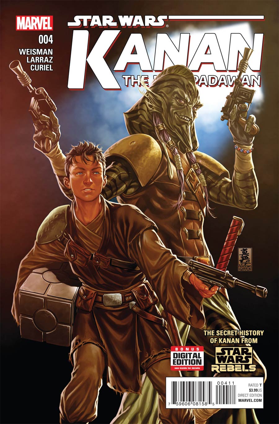 Kanan The Last Padawan #4 Cover A Regular Mark Brooks Cover