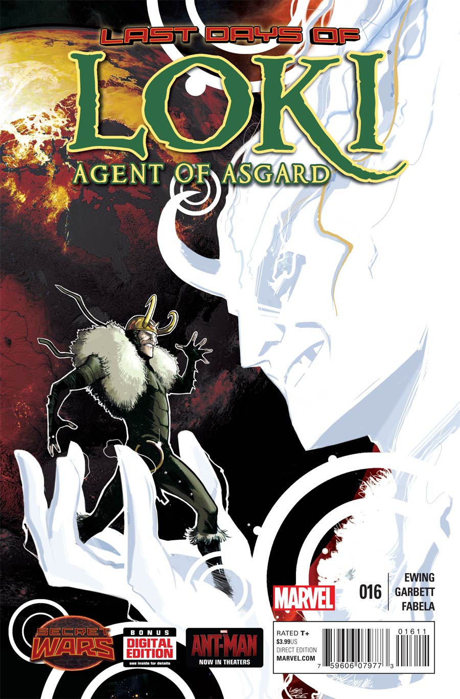 Loki Agent Of Asgard #16 (Secret Wars Last Days Tie-In)