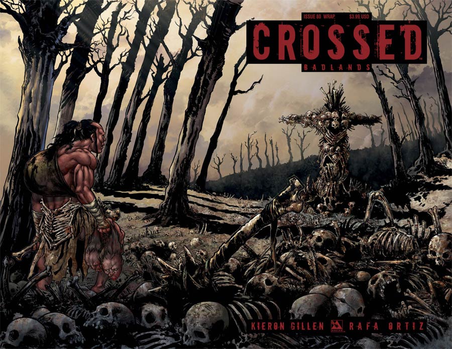 Crossed Badlands #80 Cover C Wraparound Cover