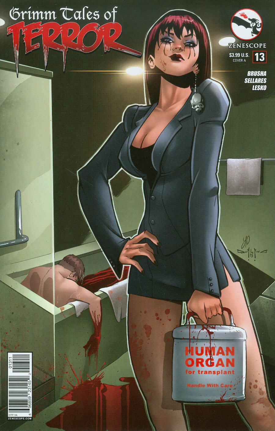 Grimm Fairy Tales Presents Grimm Tales Of Terror #13 Cover A Pasquale Qualano