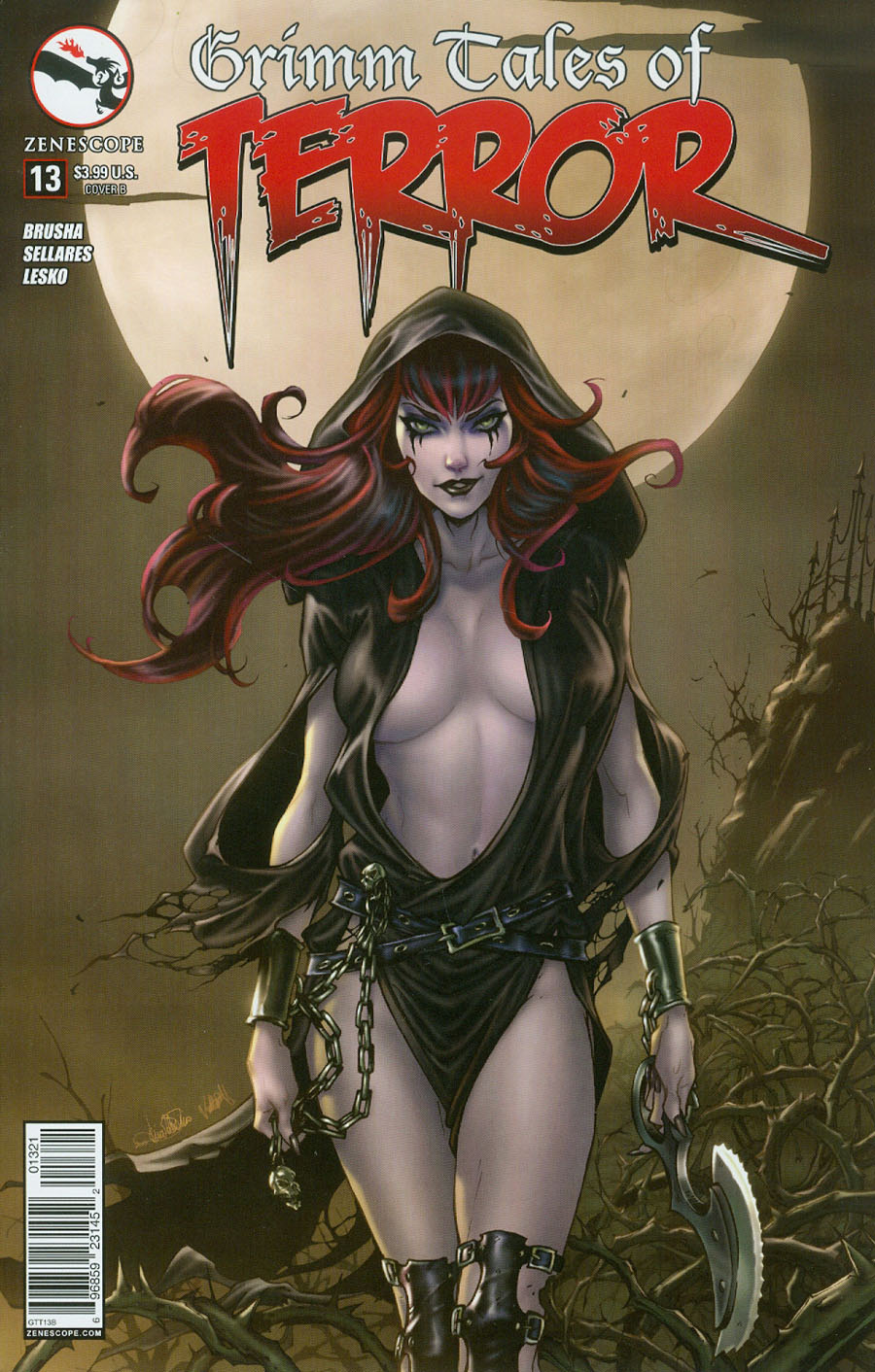 Grimm Fairy Tales Presents Grimm Tales Of Terror #13 Cover B Tina Valentino