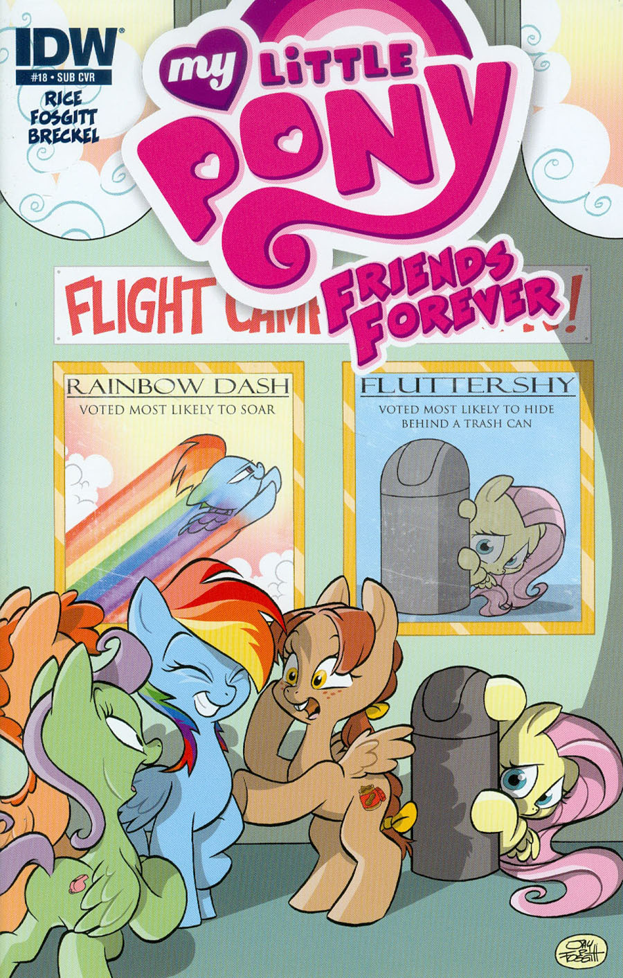 My Little Pony Friends Forever #18 Cover B Variant Jay Fosgitt Subscription Cover