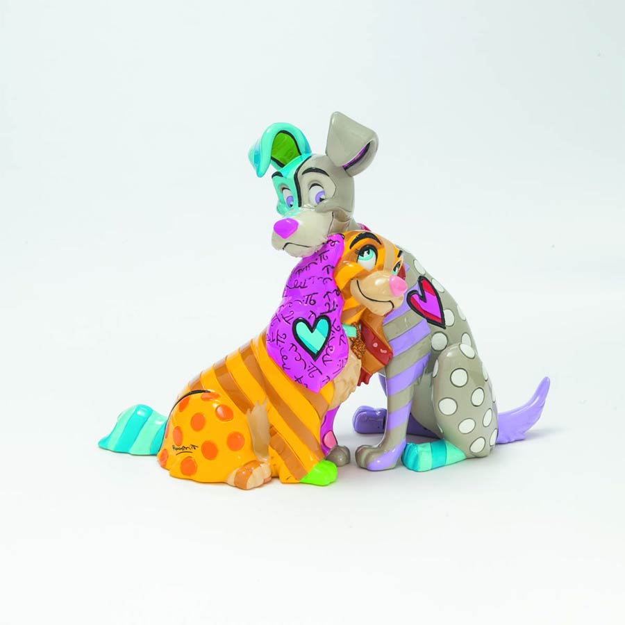 Disney By Britto Lady And The Tramp 60th Anniversary Figurine