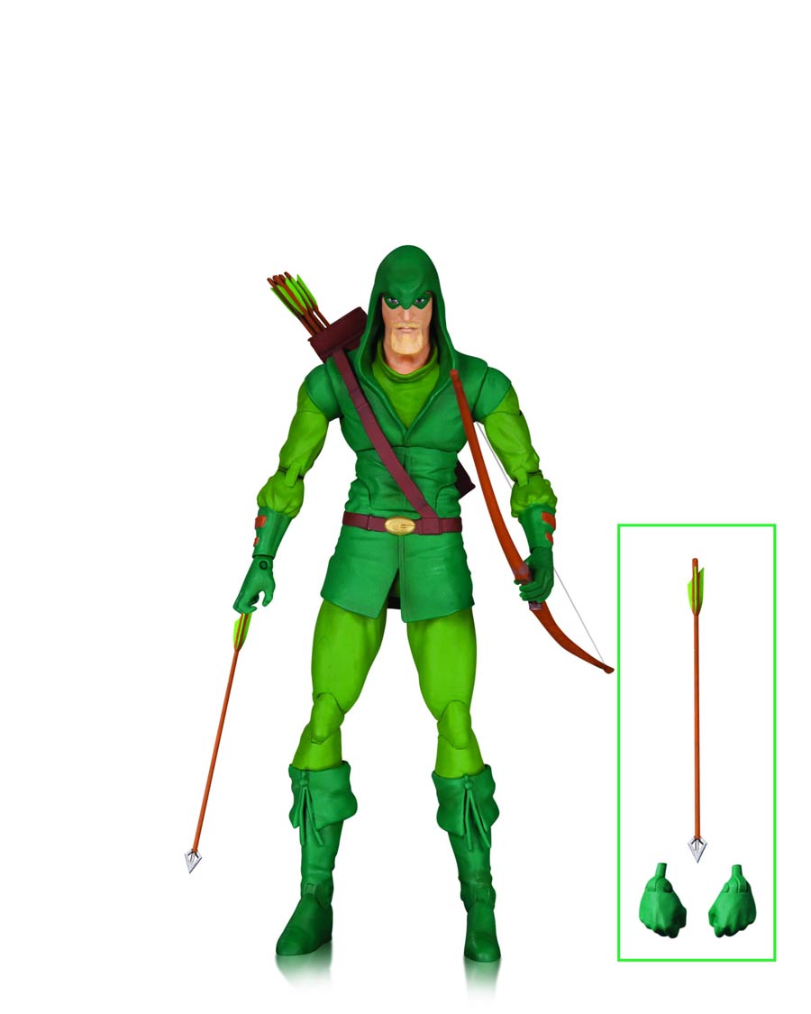 DC Comics Icons 03 Green Arrow Longbow Hunters Action Figure