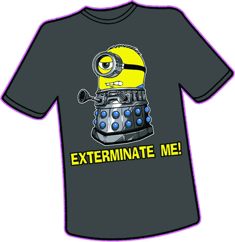 Exterminate Me T-Shirt Large