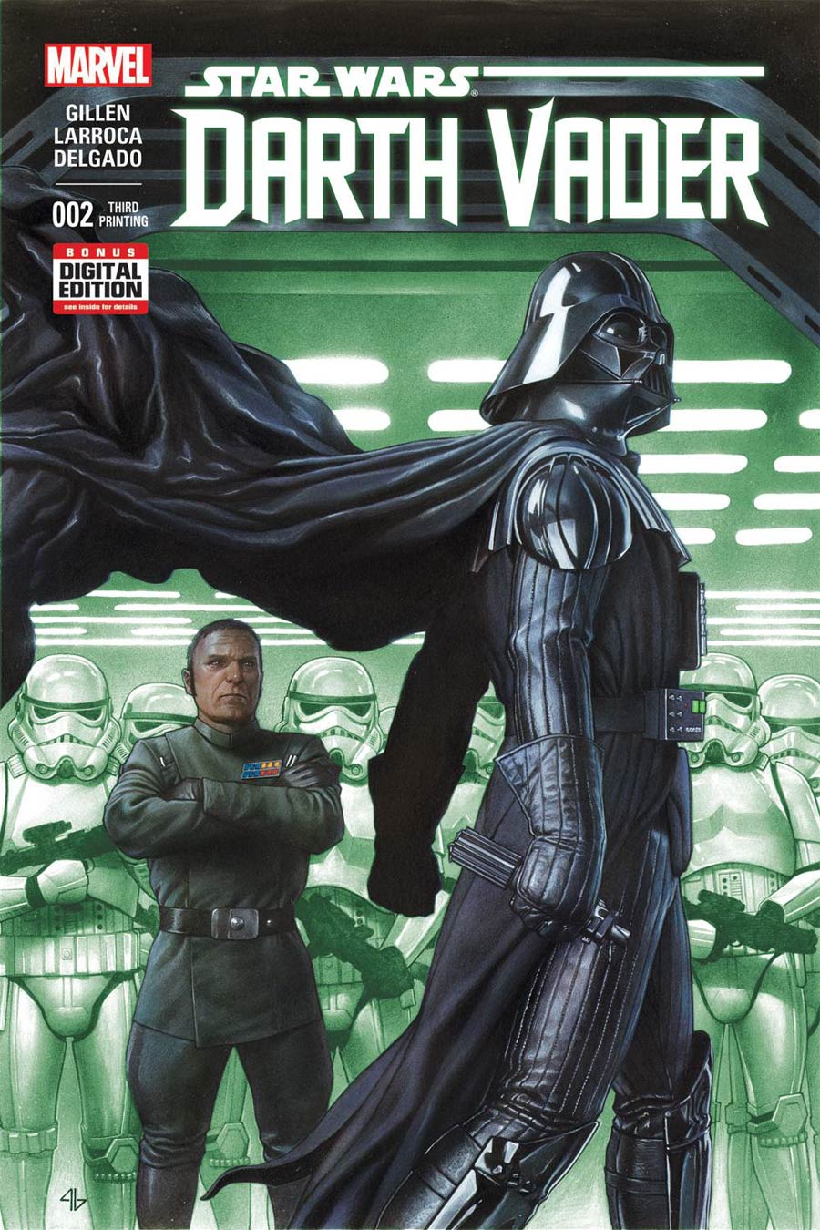 Darth Vader #2 Cover E 3rd Ptg Adi Granov Variant Cover